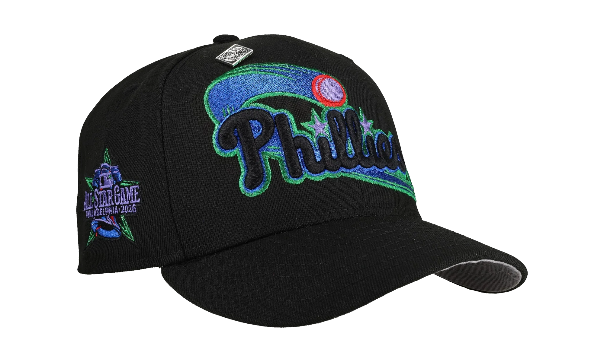 59FIFTY Philadelphia Phillies 2026 All Star Game Fitted Hat "Black Swoosh" NE451