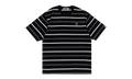 Ape Head One Point Stripe Tee "Black" 1J80 109 070 BLACK