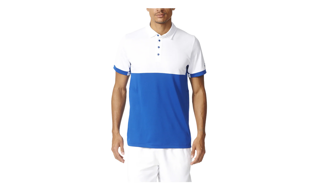 T16 CC Team Tennis Polo "Blue / White" AO3593