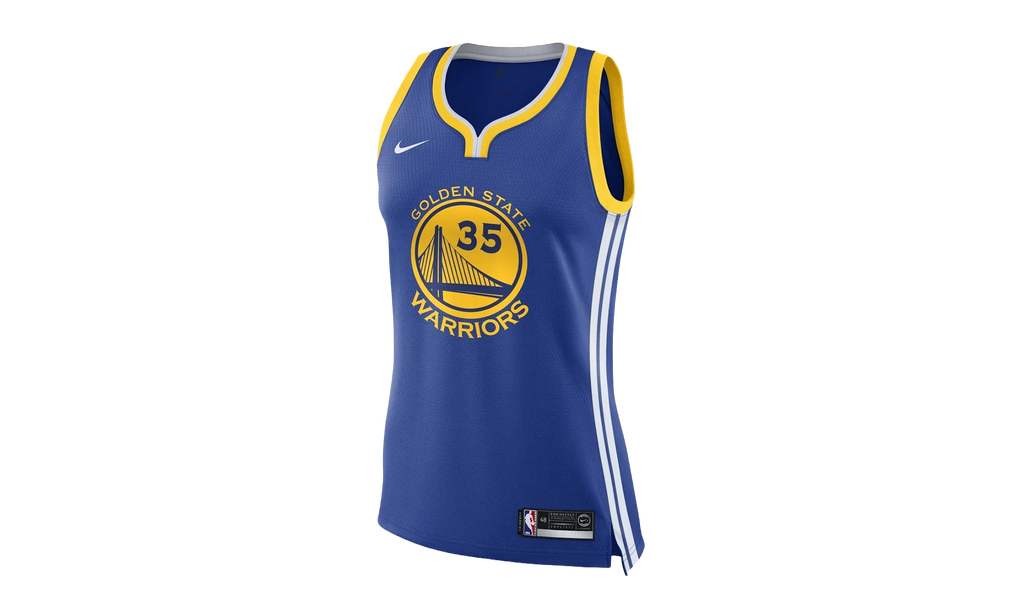 NBA GS Warriors Away Icon Swingman Jersey WMNS "Durant" 867034 496