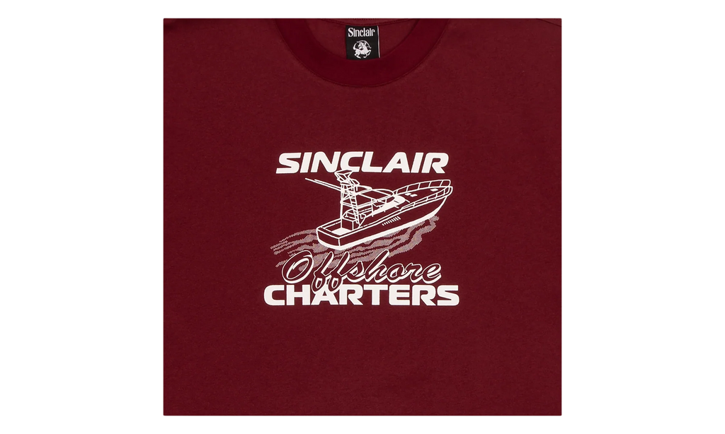 Offshore Charter Short Sleeve T-Shirt "Red" SMT171 1 RED