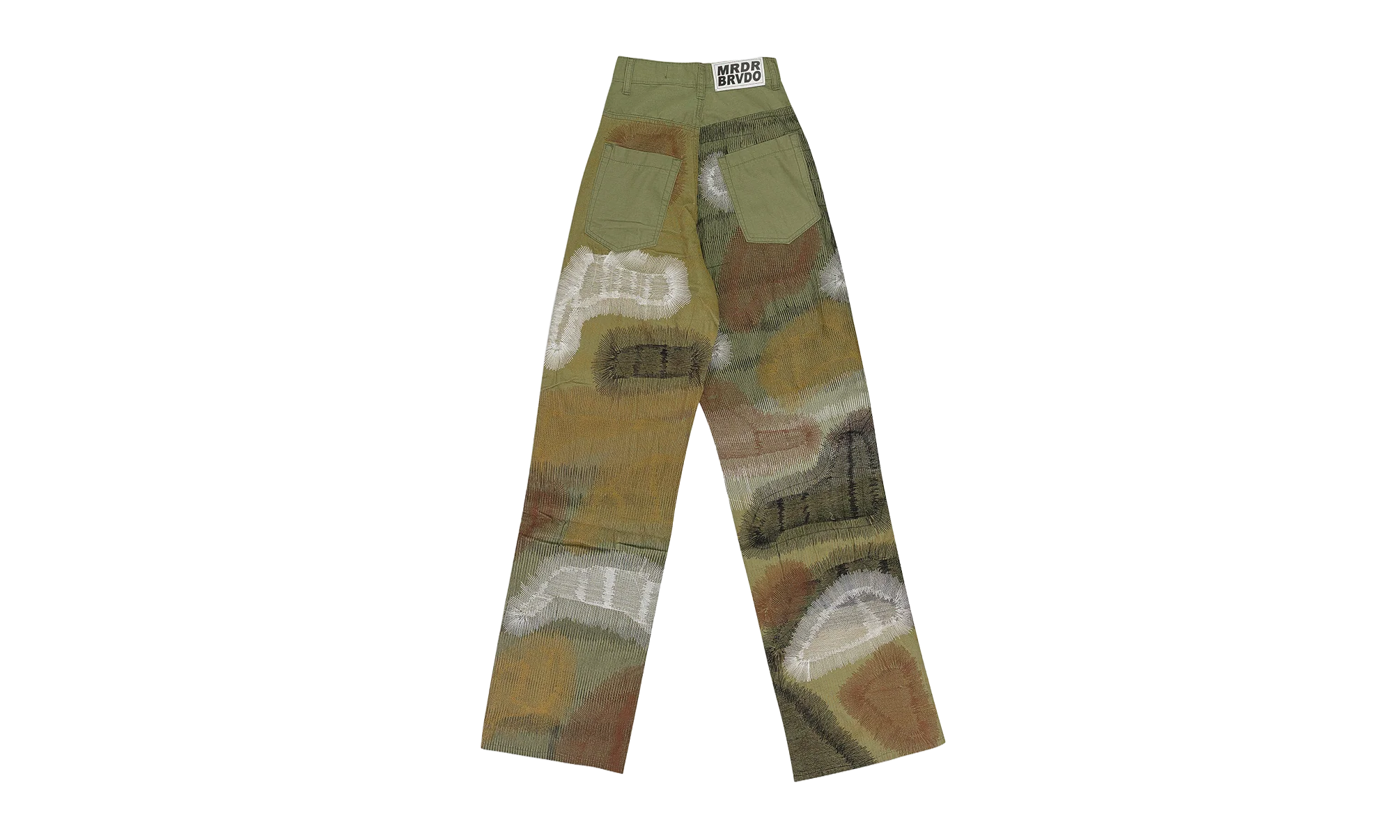Camouflage Embroidery Pant "Green" 11200600011AW23