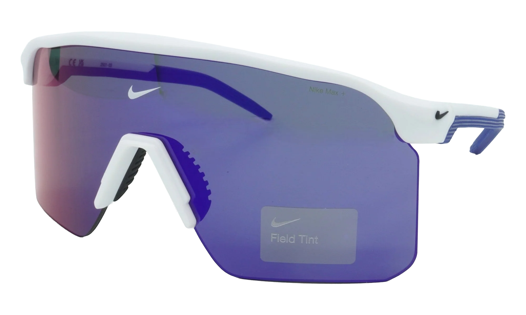 Expedition Shield Team Sunglasses "White / Blue / Field Tint" IH0899 104