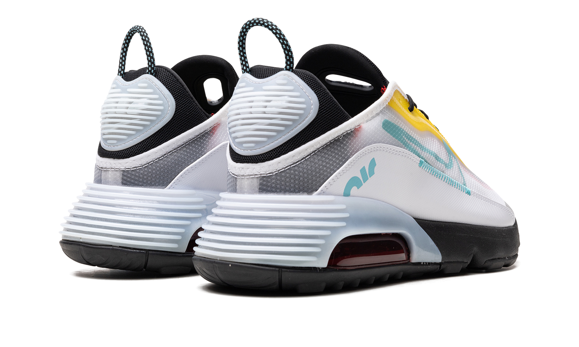 Air Max 2090 "White Speed Yellow Bleached Aqua"