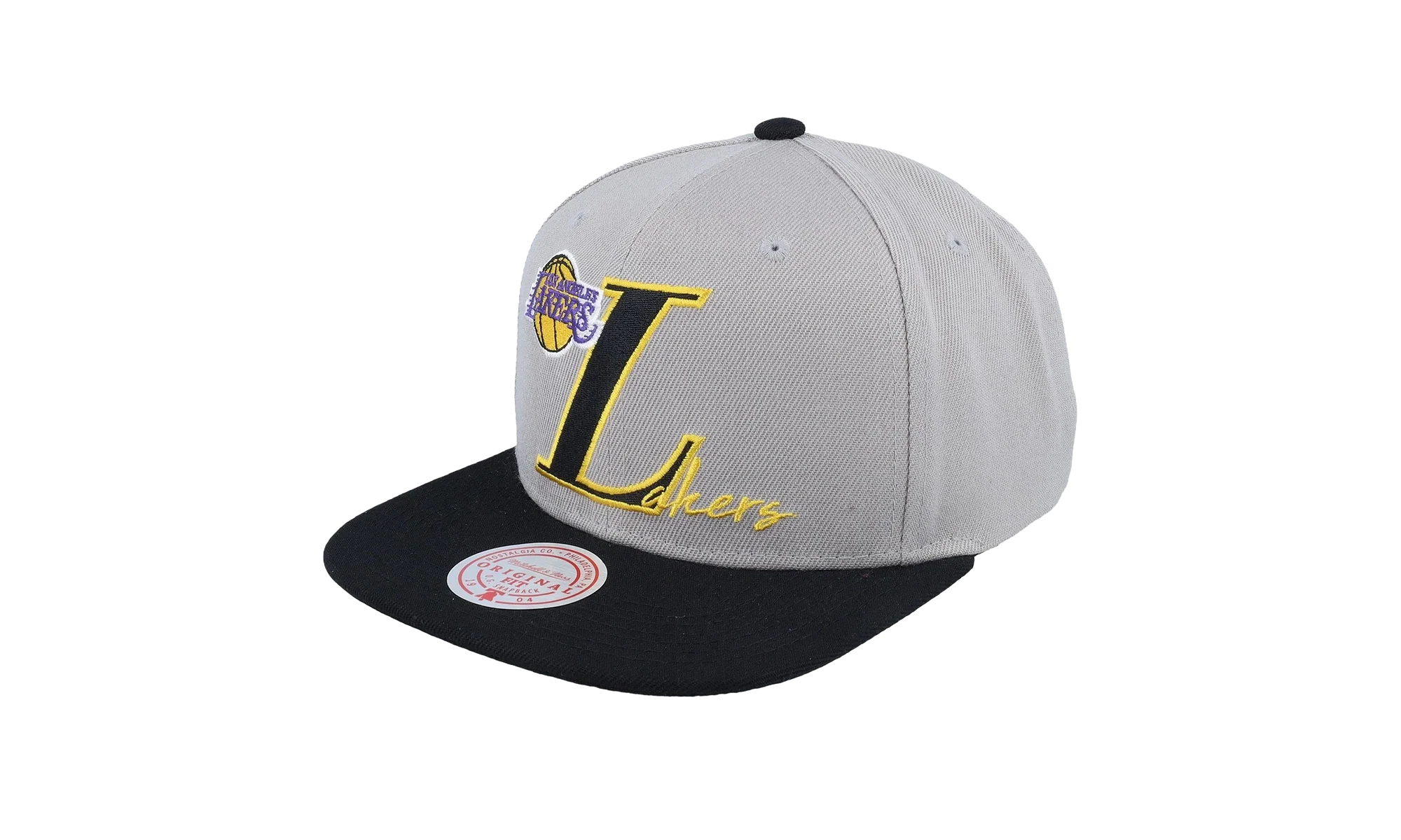 NBA Top Letter Snapback Cap "Los Angeles Lakers - Grey" HHSS6582 LALYYPPPGREY