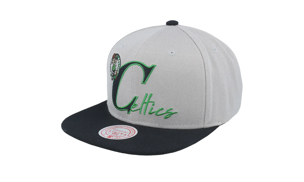 NBA Top Letter Snapback Cap "Boston Celtics - Grey" HHSS6582 BCEYYPPPGREY