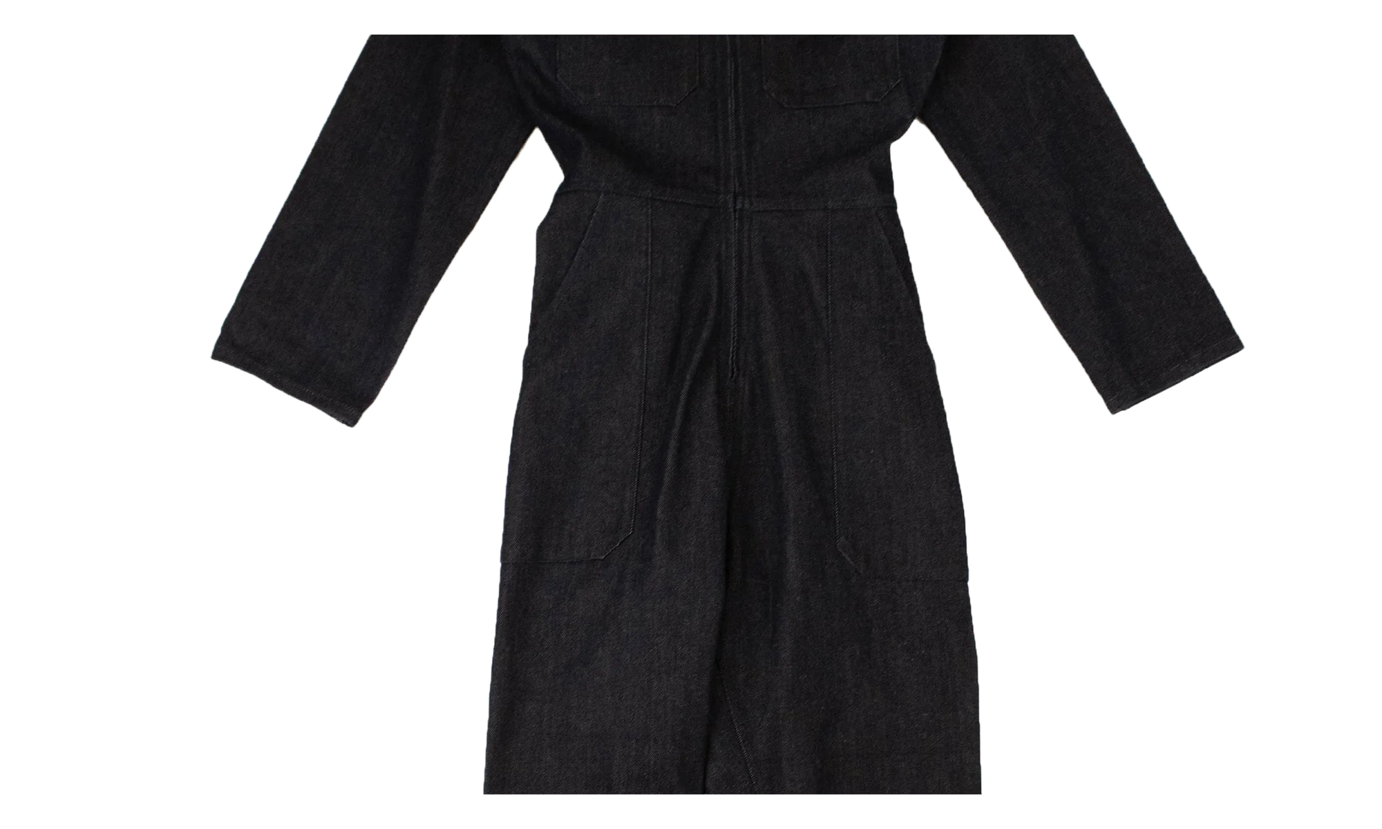 Denim Fitted Jumpsuit "Blue" APA XTPS 0001