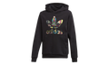 Logo Pattern Hoodie GS "Black" EJ5595