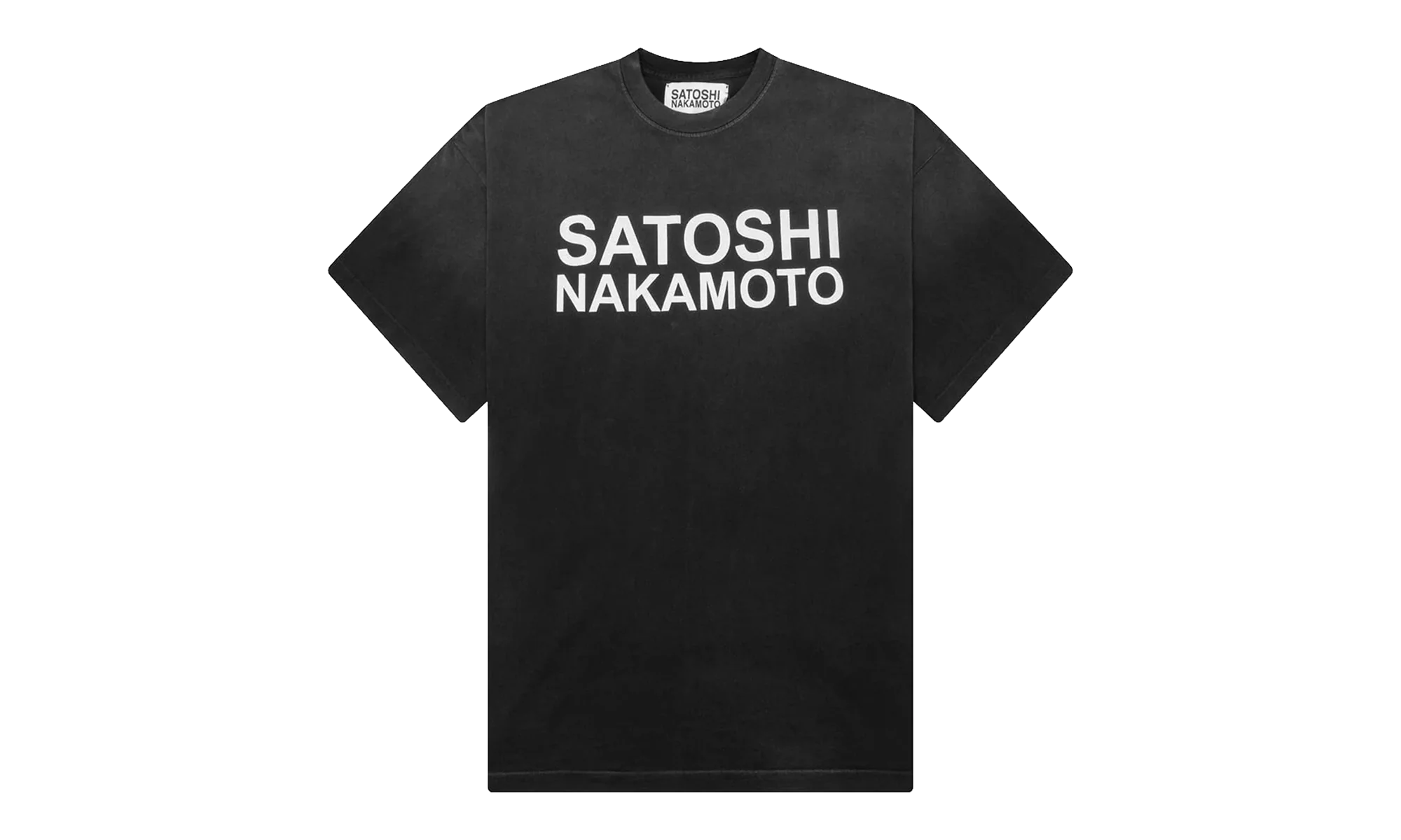 Stencil Logo Tee "Black" FW25TEE021
