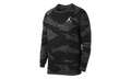 Jordan Jumpman Fleece Camo Crew Sweatshirt "Black" AV2310 010