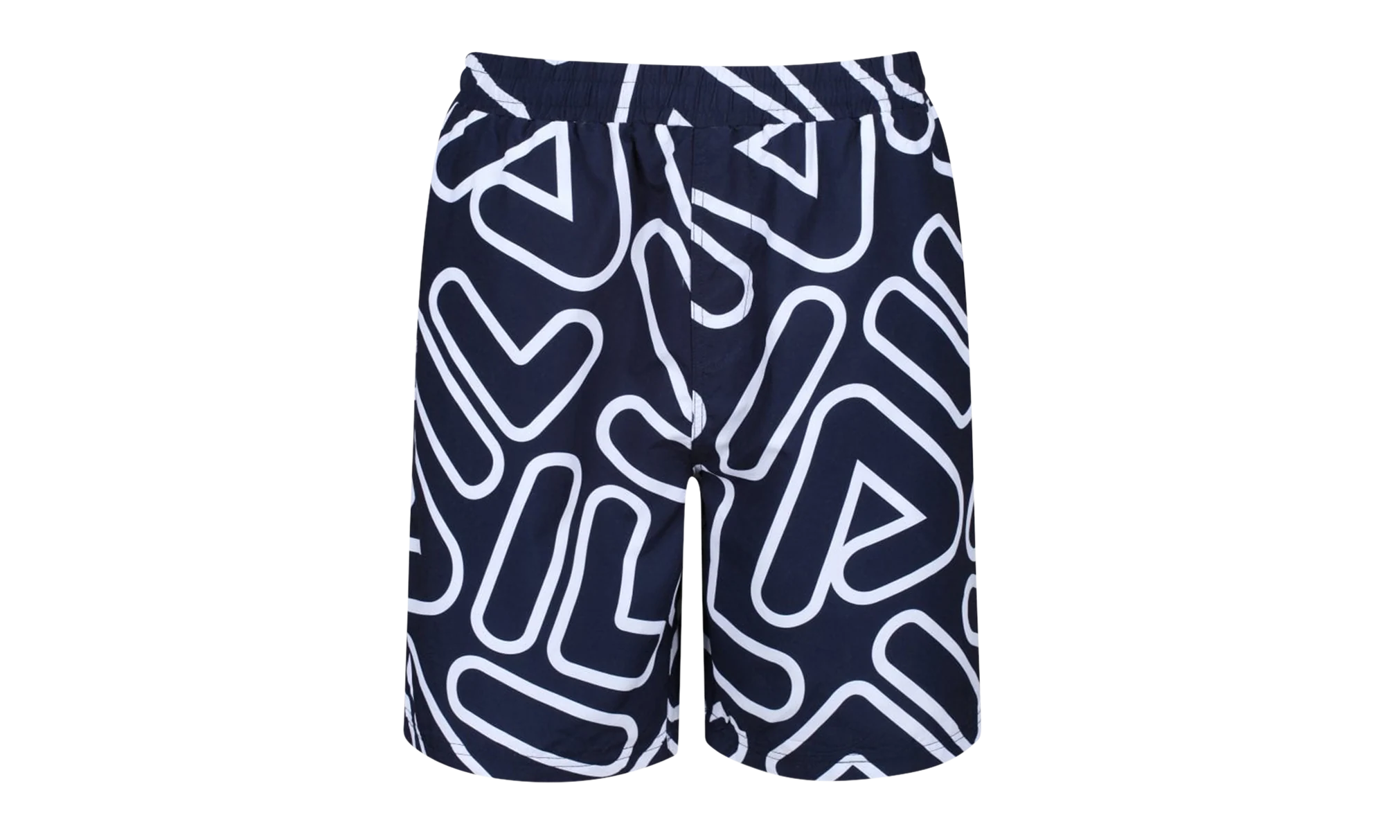 YASH Outline All Over Print Swim Short "Peacoat / White" LM015913 410