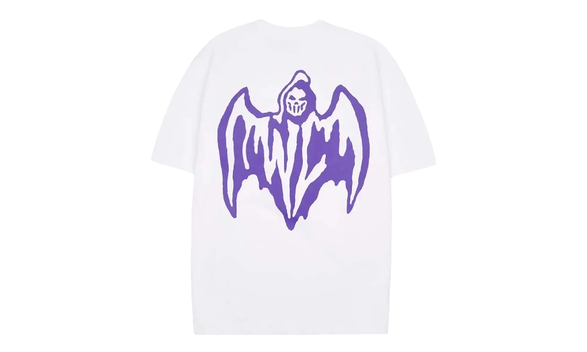 Bat Logo Tee "White / Purple" OSTG WARWARR L77N