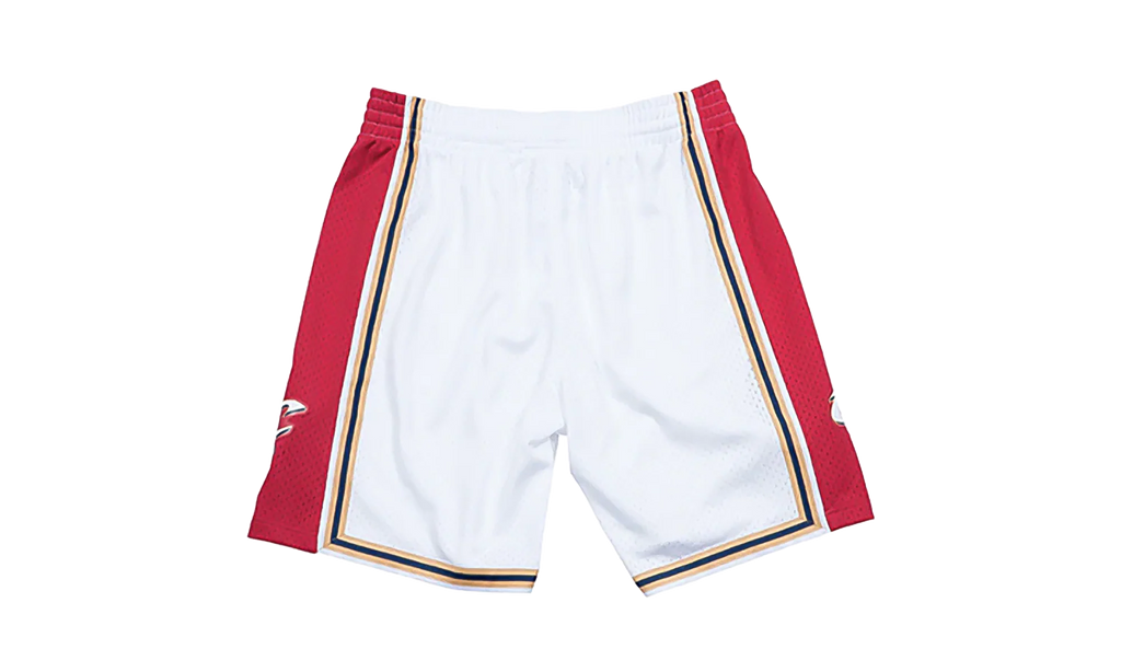 NBA Swingman Home Shorts "2003-04 Cleveland Cavaliers - White" SMSHGS18225 CCAWHIT03