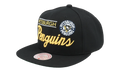 NHL Retro Lock Up Snapback Cap "Pittsburgh Penguins - Black" 6HSSLD21213 PPEBLCK