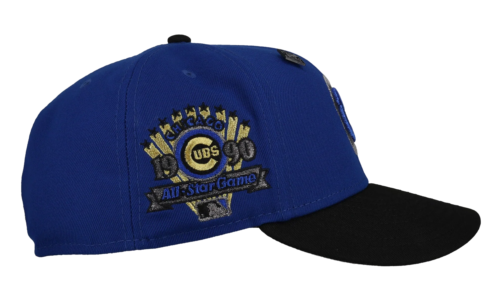 59FIFTY Chicago Cubs Metallic 1990 ASG Fitted Hat "Blue / Black" 123451298165