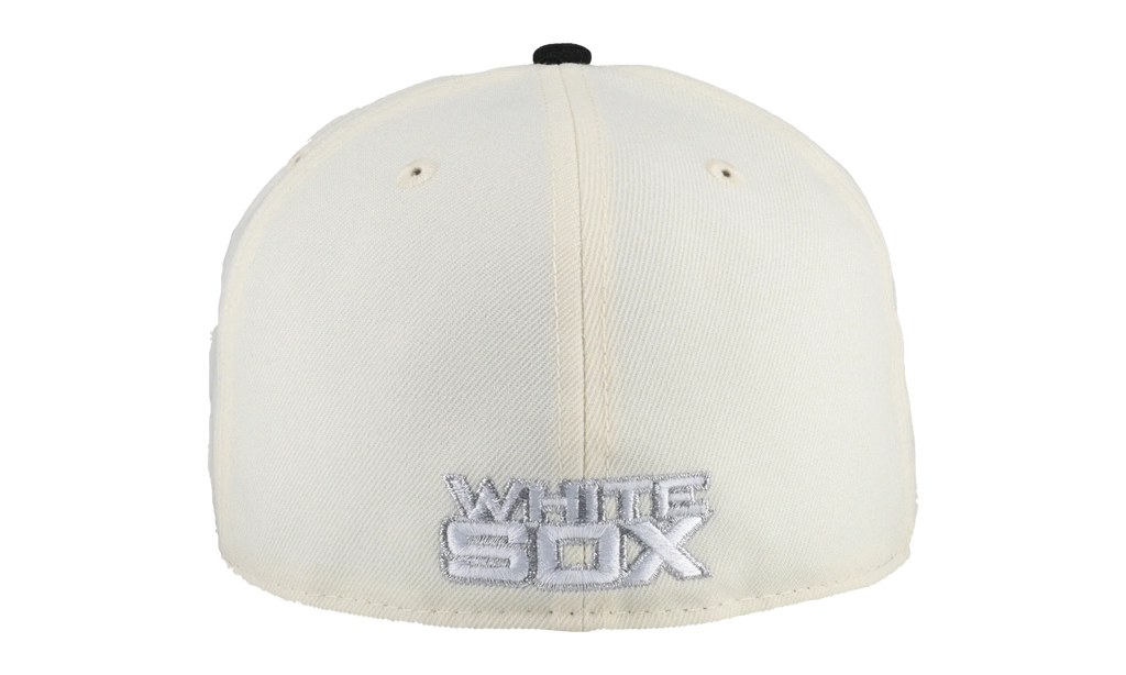 59FIFTY Chicago White Sox 2005 World Series Fitted Hat "Chrome / Black" NE97