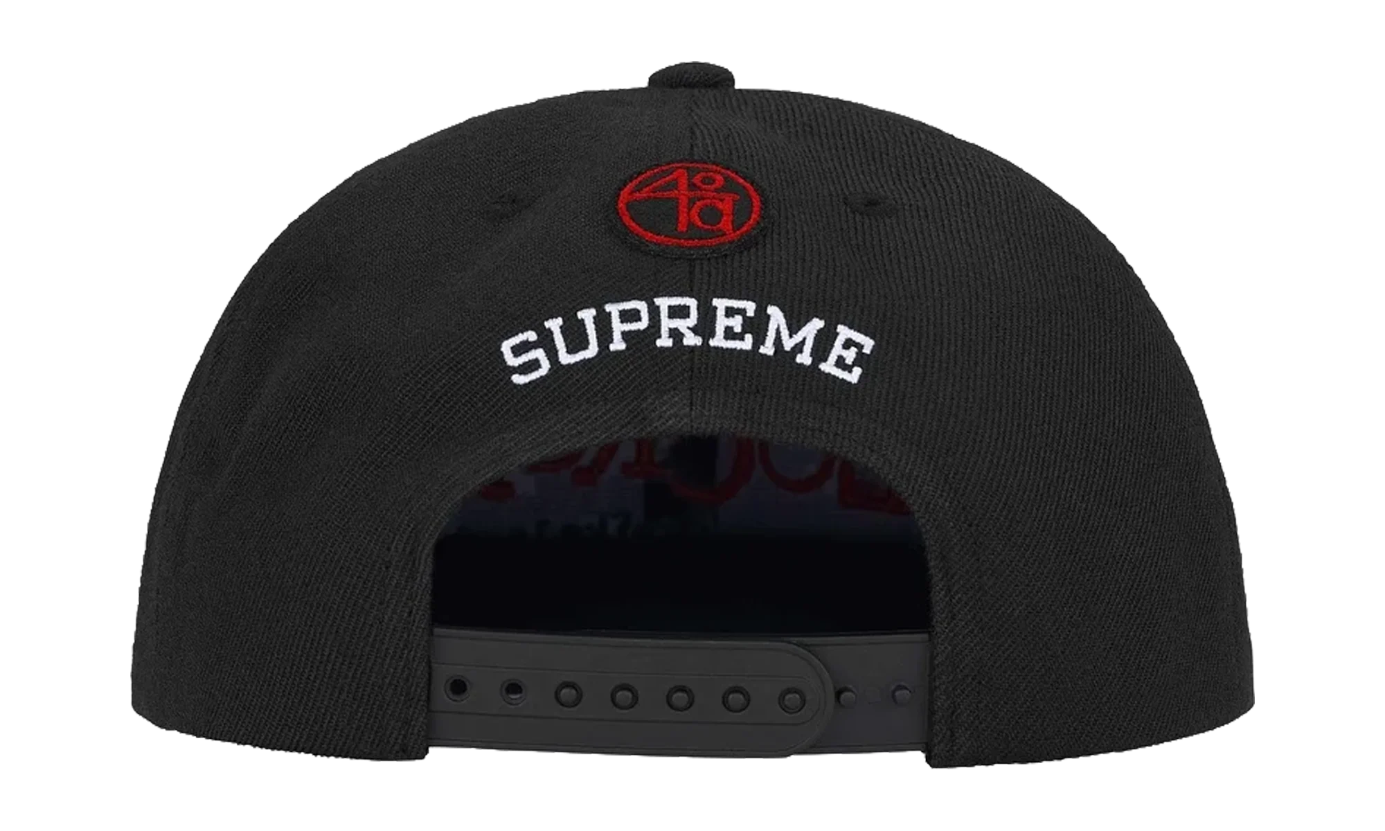 40 Acres Clockers 6-Panel Cap "SS25 - Black" SU27227