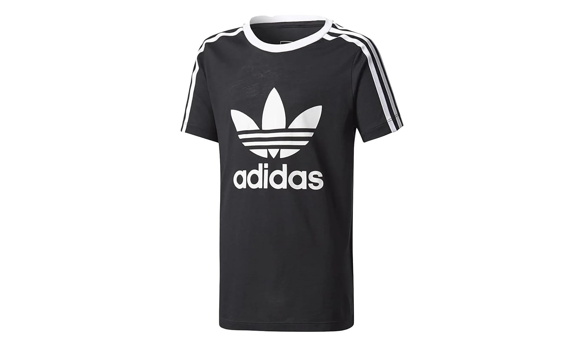 3 Stripes Tee GS "Black / White" BQ3945