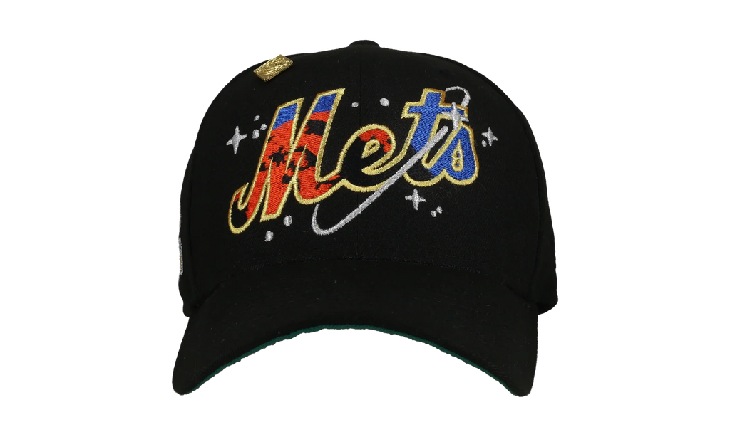 59FIFTY New York Mets 1986 World Series Fitted Hat "Black Celestial" NE181