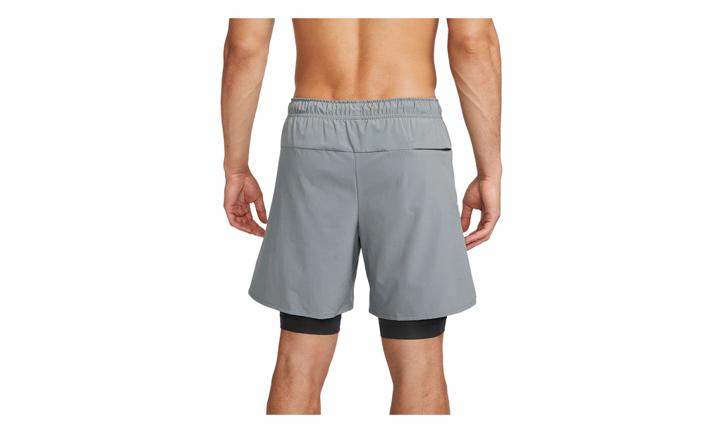 Dri-FIT Unlined Fitness 2 in 1 7" Shorts "Smoke Grey / Dark Smoke Grey" DV9334 084