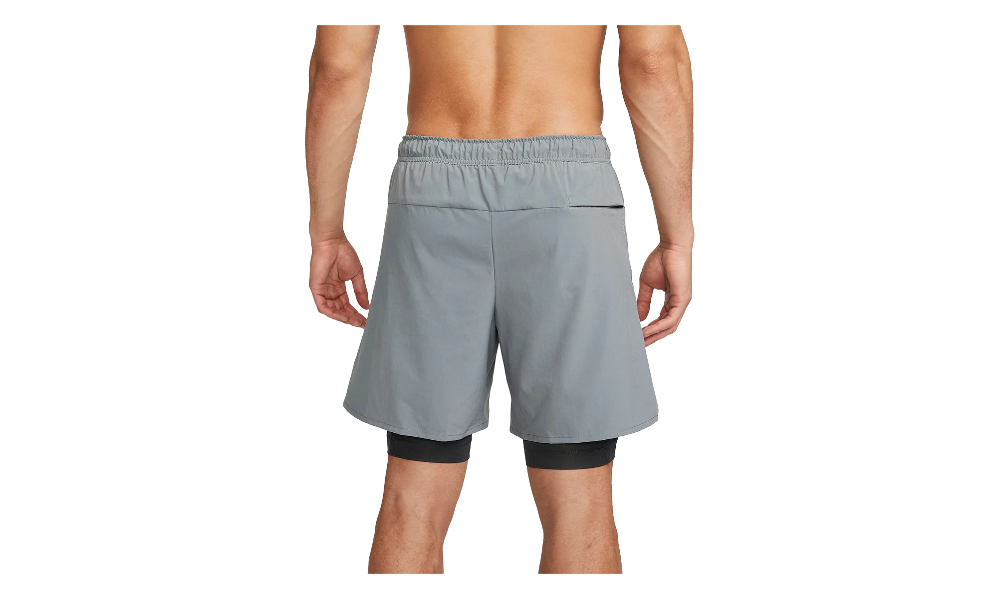 Dri-FIT Unlined Fitness 2 in 1 7" Shorts "Smoke Grey / Dark Smoke Grey" DV9334 084