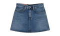 Denim Mini Skirt WMNS "Blue" ASO WBTM 0001
