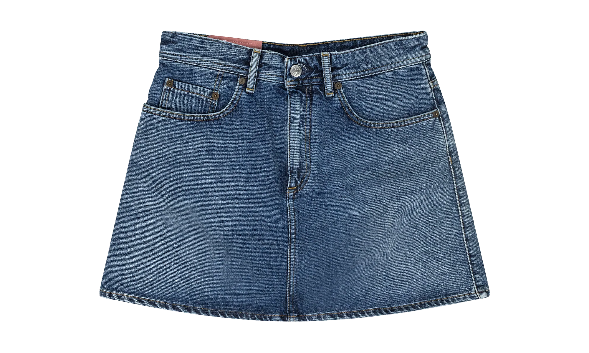 Denim Mini Skirt WMNS "Blue" ASO WBTM 0001