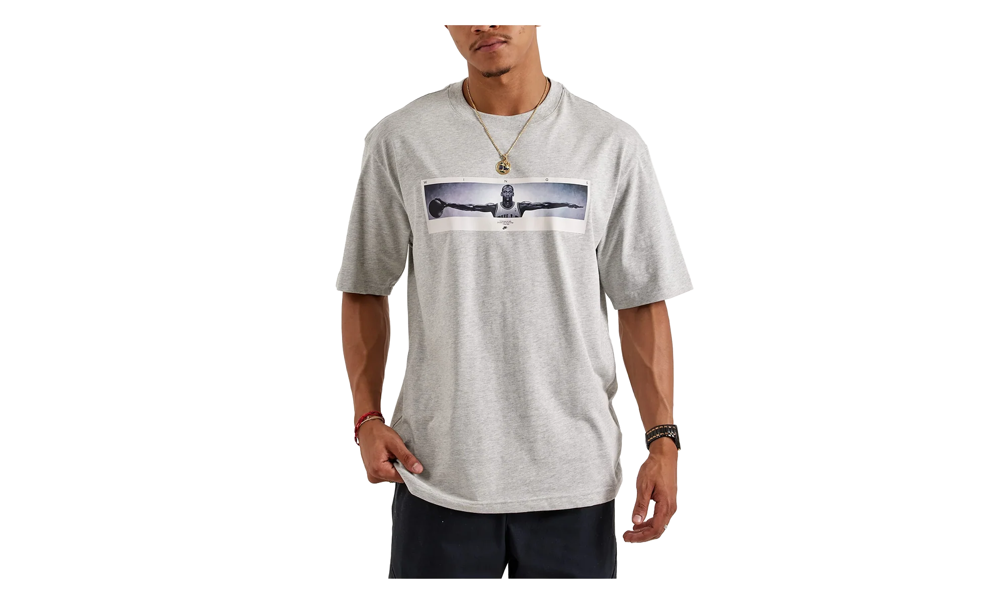 Air Jordan Wingspan Photo T-Shirt "Grey" IF5617 050