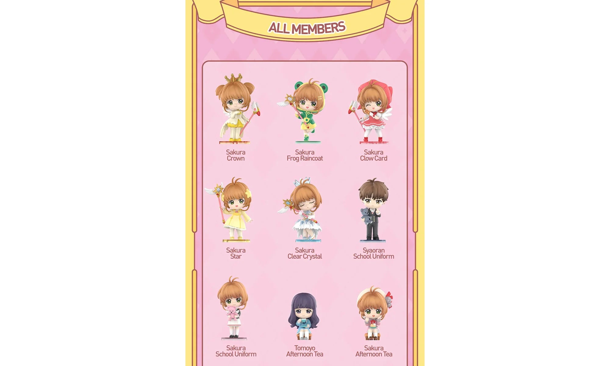 Cardcaptor Sakura Clear Card Series "Sealed Case - 9 Blind Boxes" LAB093