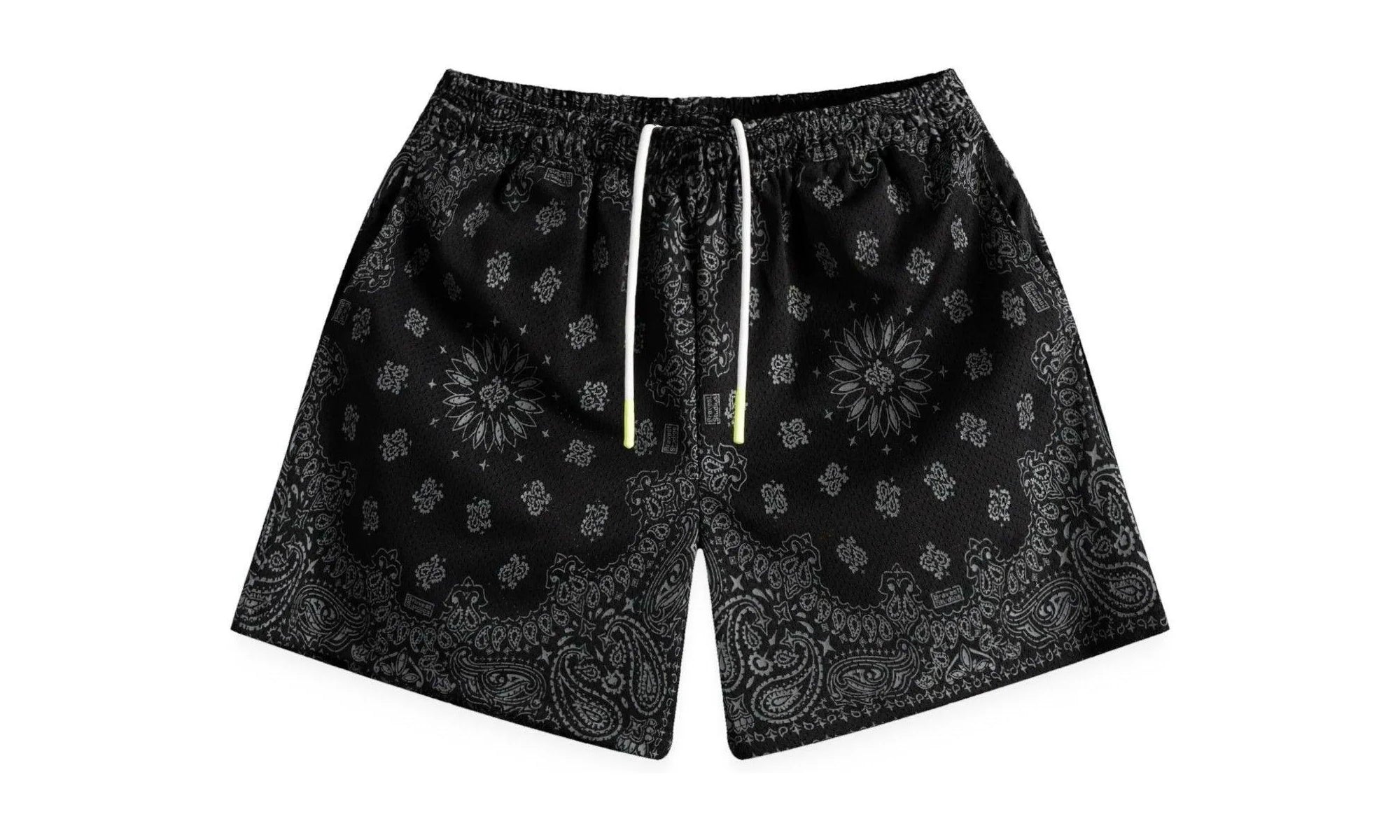 Carbon Paisley Shorts "Black" BS59