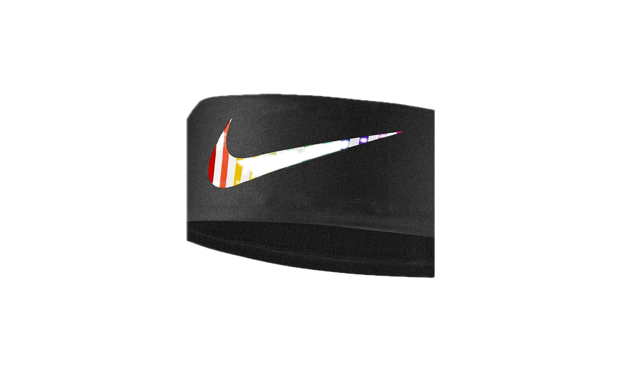 LOGO PRINTED FURY HEADBAND "Black / Pimento / Turf Orange" N.100.2054.018