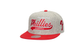 MLB Tailsweep 2.0 Melton Snapback Cap "Philadelphia Phillies - Grey" HHSS7435 PPHYYPPPGREY