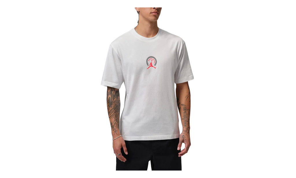 Jordan Broken Records Graphic T-Shirt "White / Infrared 23" IF3055 100