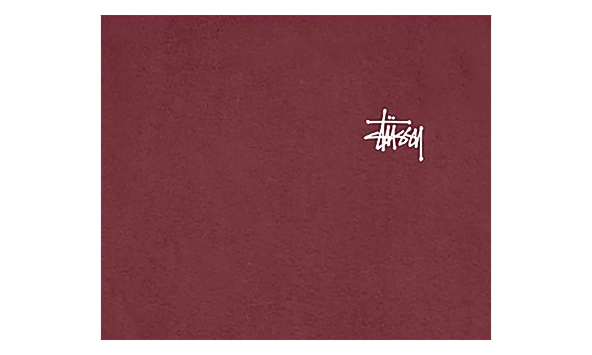 Basic Tee "Oxblood" STUS415