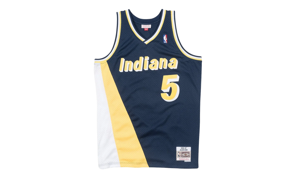 NBA Jalen Rose Swingman Jersey "1996-97 Indiana Pacers - Navy" SMJYAC18089 IPANAVY96JRS
