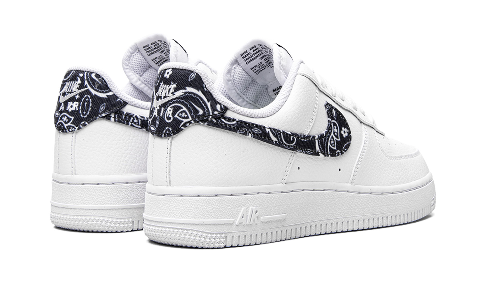AIR FORCE 1 LO'07 MNS WMNS"Black Paisley" DH4406 101