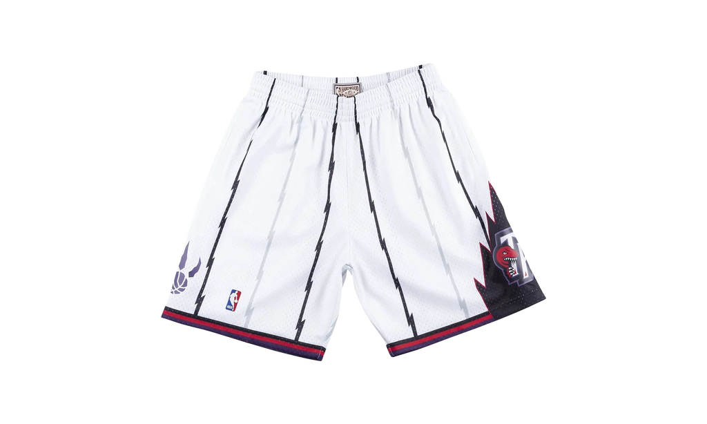 NBA Swingman Shorts "1998-99 Toronto Raptors - White" SMSHCP18154 TRAWHIT98