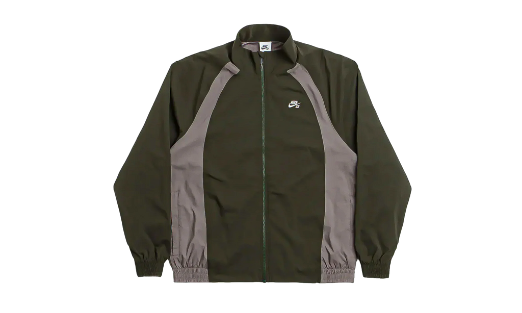 SB Full-Zip Woven Skate Jacket "Sequoia / Cave Stone / White" HJ2910 355