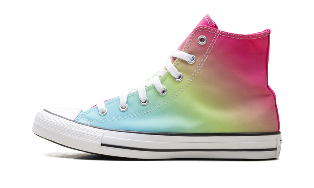 All Star Hi GS "Bright Ombre / Triple Cyan / Chaos Fuchsia" A07337F