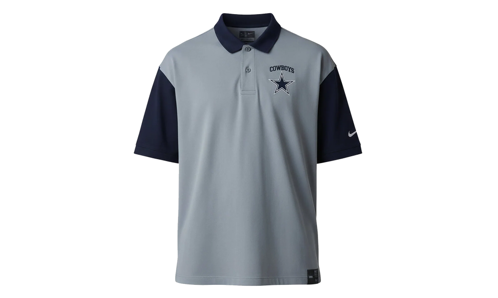 NFL Dallas Cowboys Polo "Navy / Gray" 024D 447M 7RD NDM