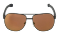 Aviator Sunglasses "Matte Black" L186S-001
