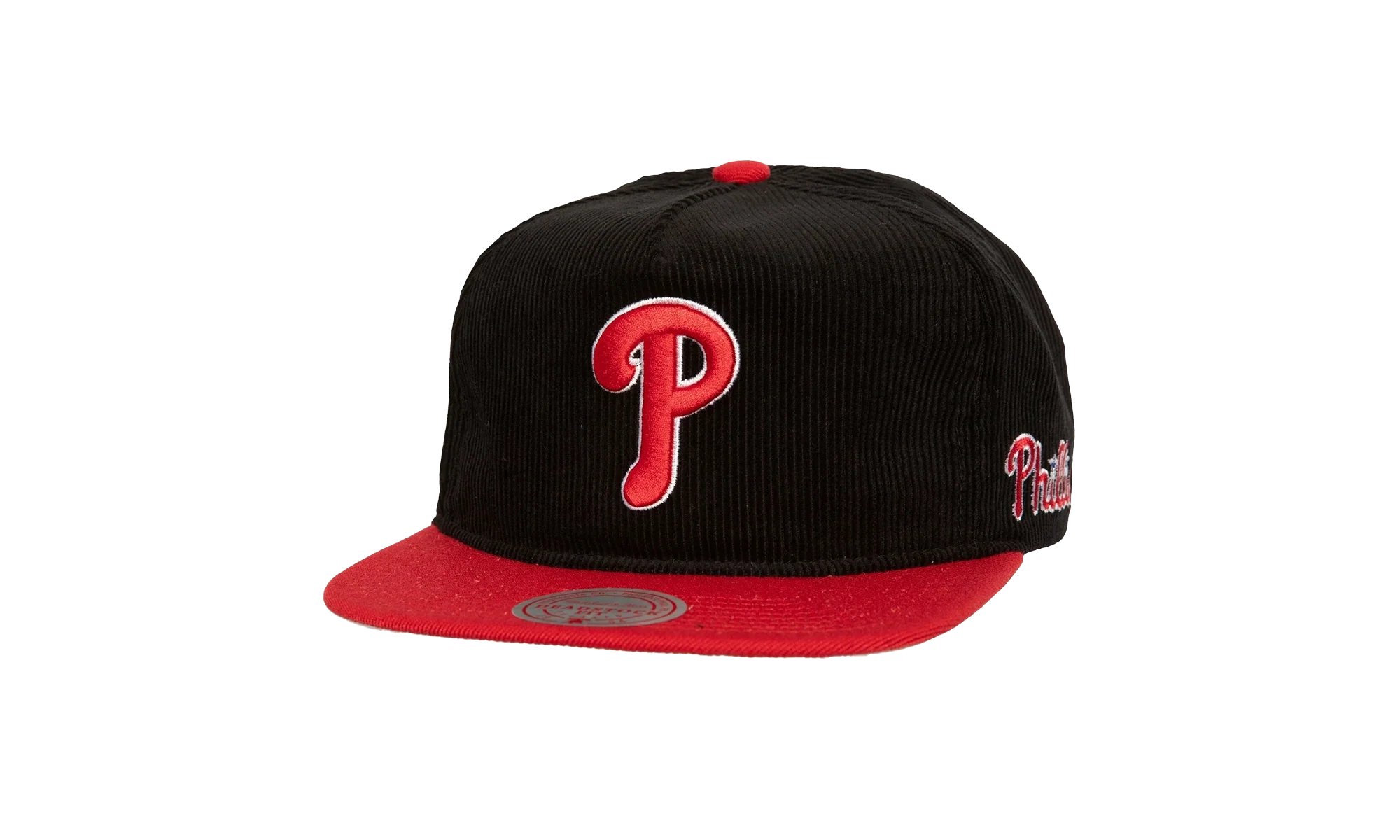 MLB Double Cord Deadstock Snapback Cap "Philadelphia Phillies - Black" HM10166 PPHBLCK