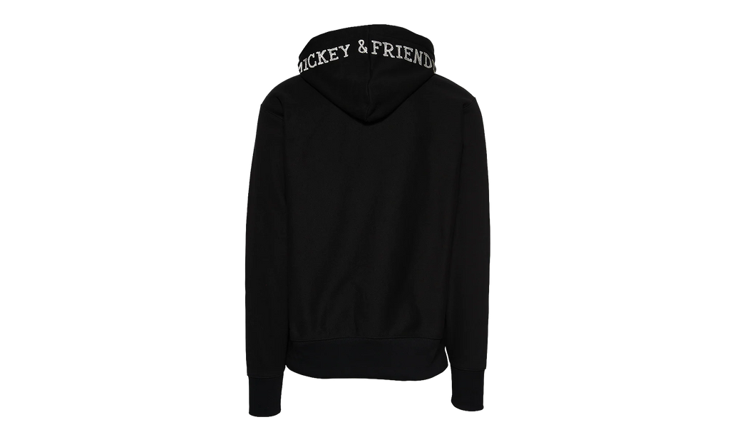 Disney Reverse Weave Hoodie "Mickey & Friends - Black" S2974 592159003
