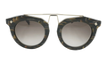 Cat Eye Sunglasses "Striped Khaki" MCM636SK-320