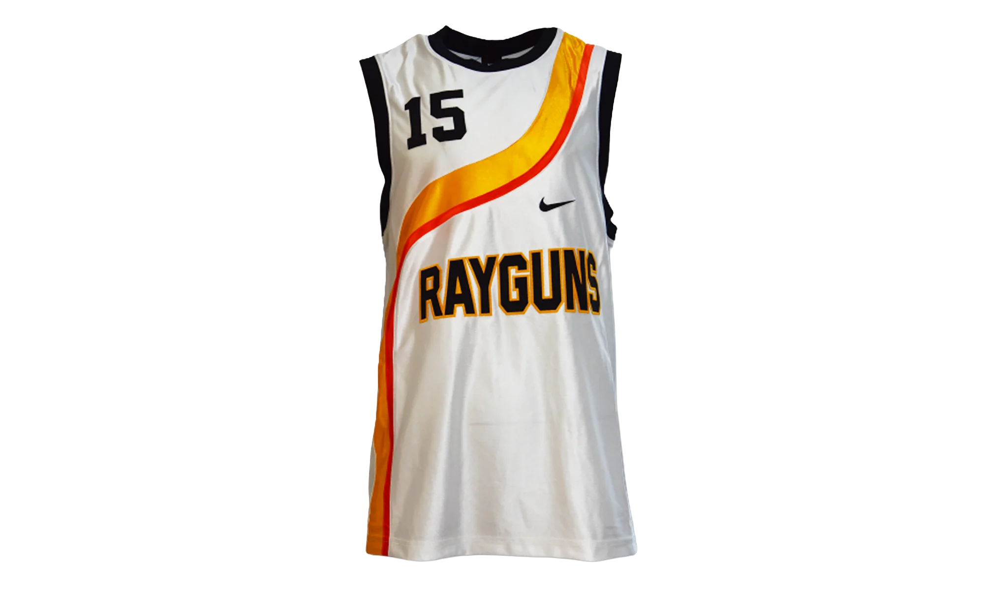 Roswell Rayguns Vince Carter Basketball Jersey "White / Gold Orange" CV1970 100