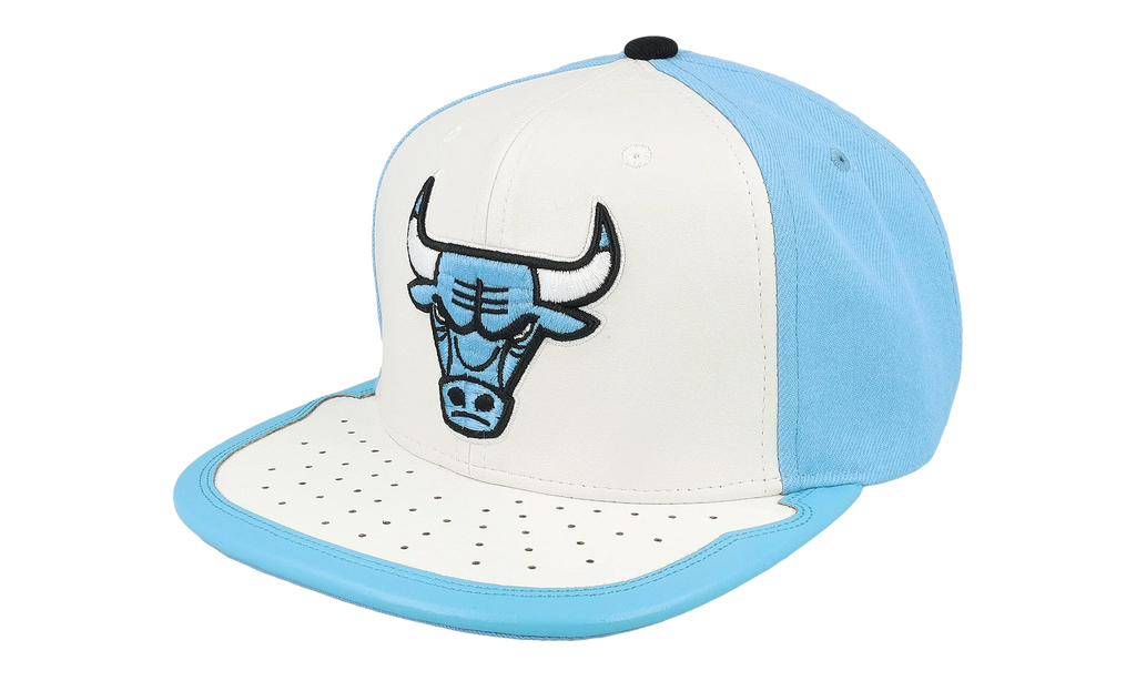 NBA Day One Snapback Cap "Chicago Bulls - White / Light Blue" HHSS4374 CBUYYPPPWHLB