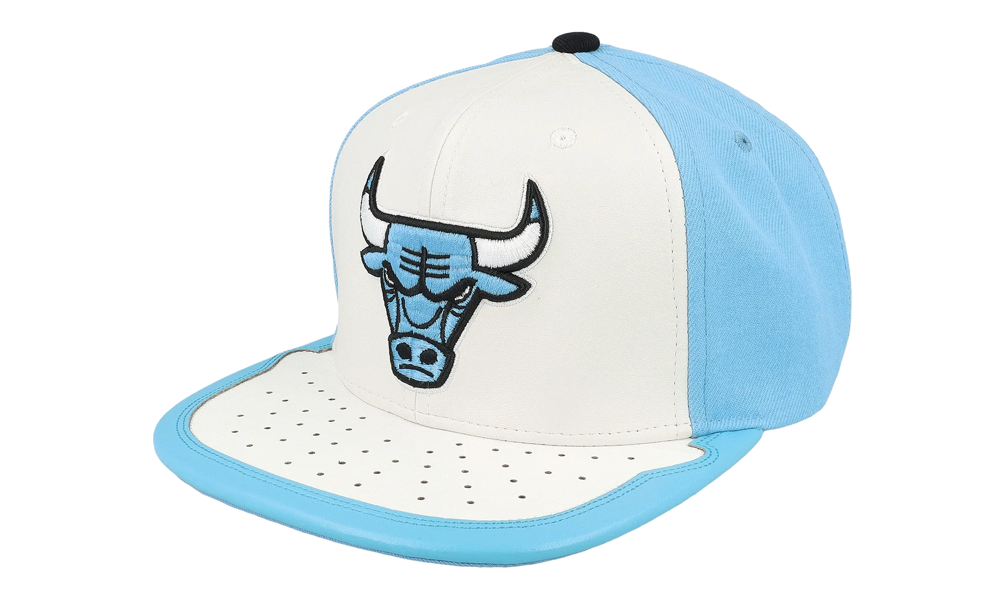 NBA Day One Snapback Cap "Chicago Bulls - White / Light Blue" HHSS4374 CBUYYPPPWHLB