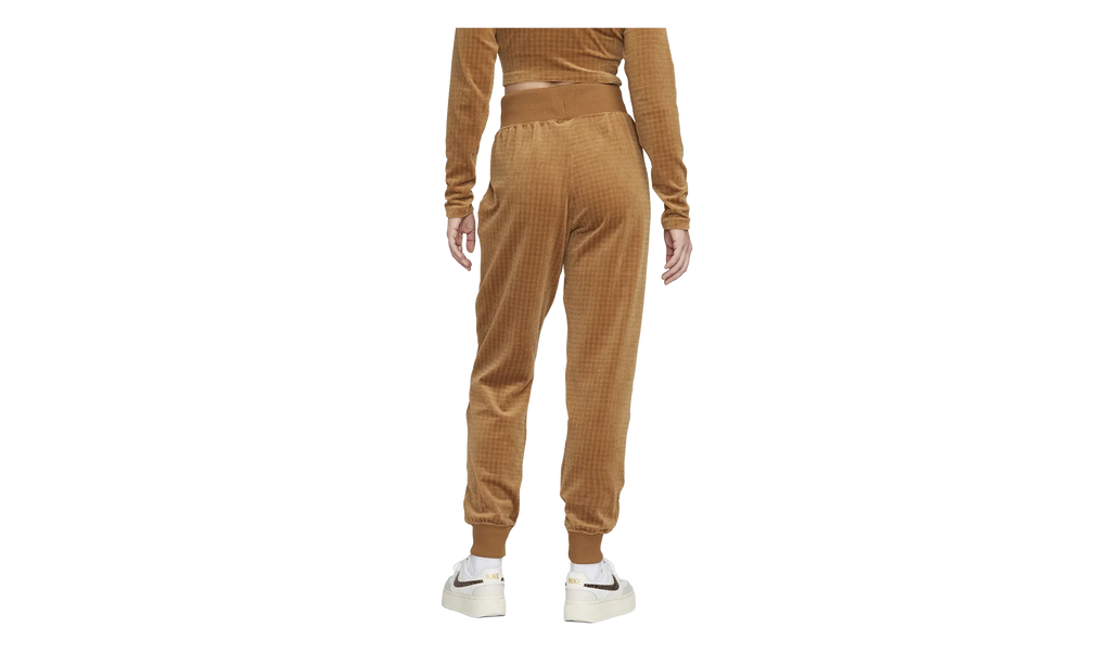 Sportswear High-waisted Velour Joggers WMNS "Ale Brown / Ironstone" DV7820 270