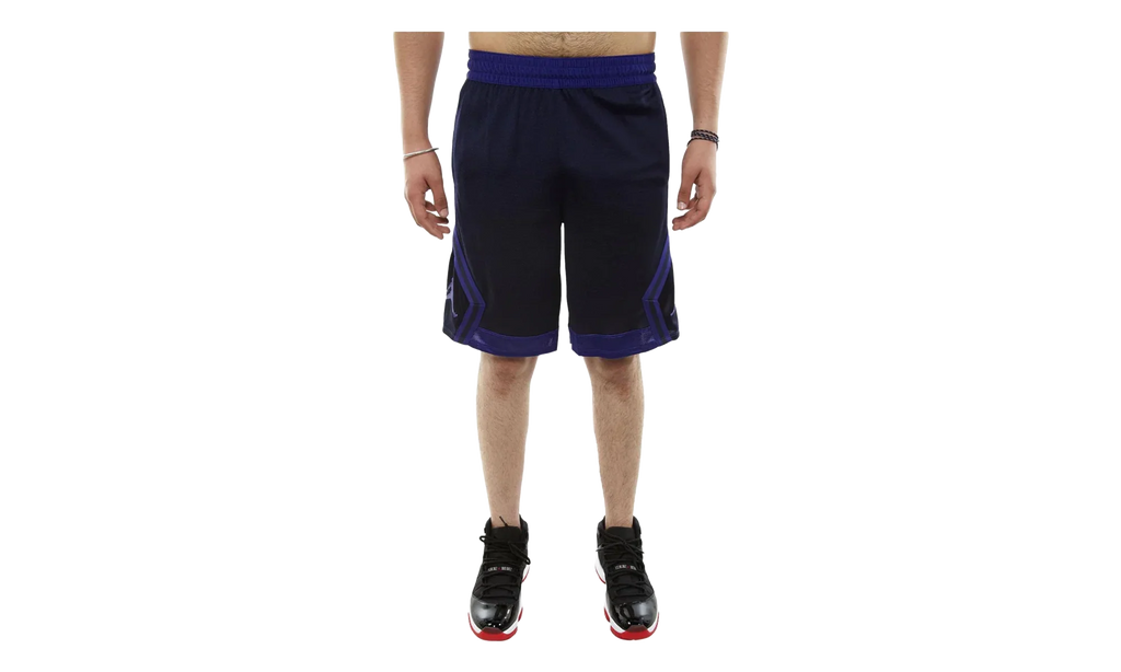 Air Jordan Rise Diamond Basketball Short "NAVY / PURPLE" 887438 416