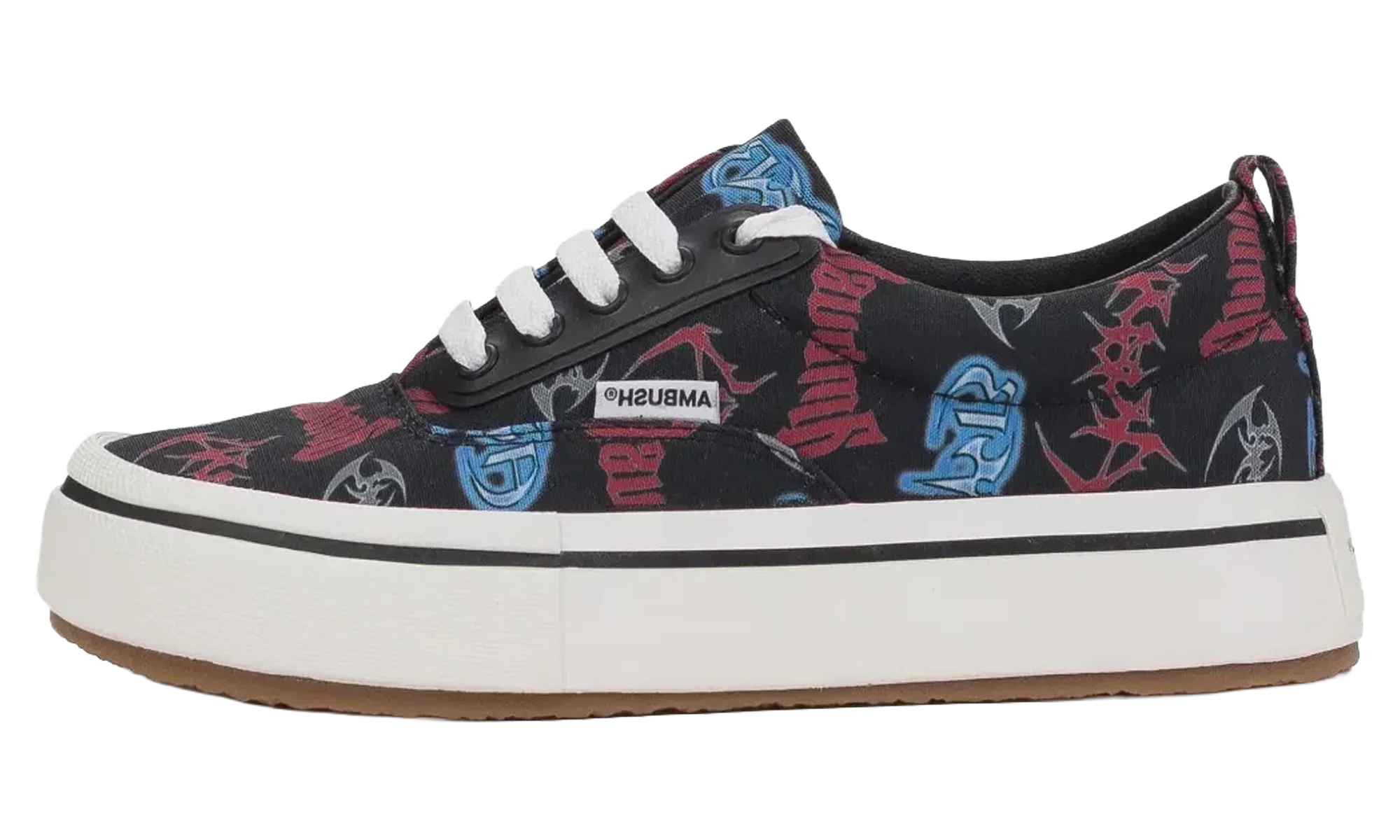 VULCANIZED LACE UP CANVAS "Red" BMIA012F23FAB0011025
